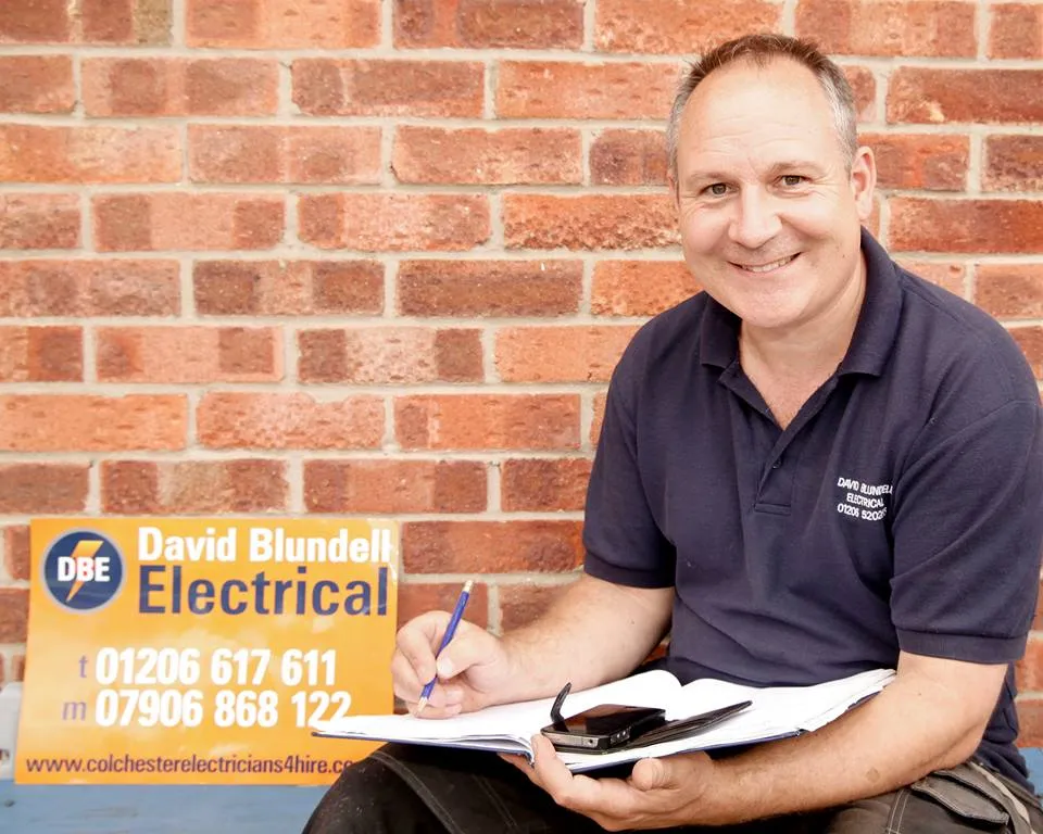 David Blundell, local electrician for Colchester and Ipswich